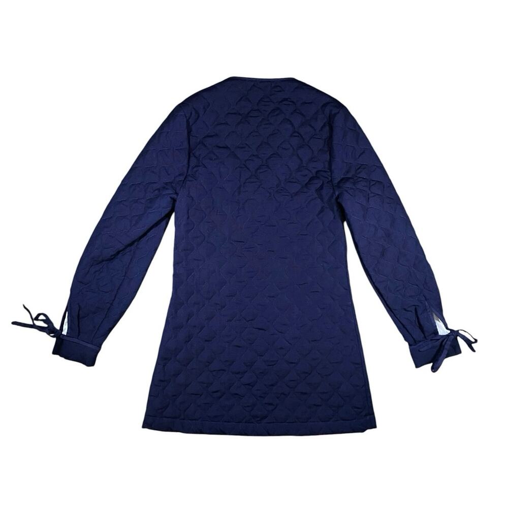 Carmen Says Chelsea Navy Padded Mini Dress NWT - S - Picture 4 of 4